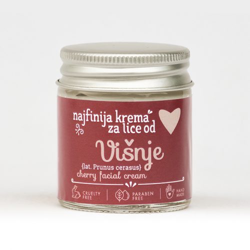 Najfinija krema za lice sa aromom višnje